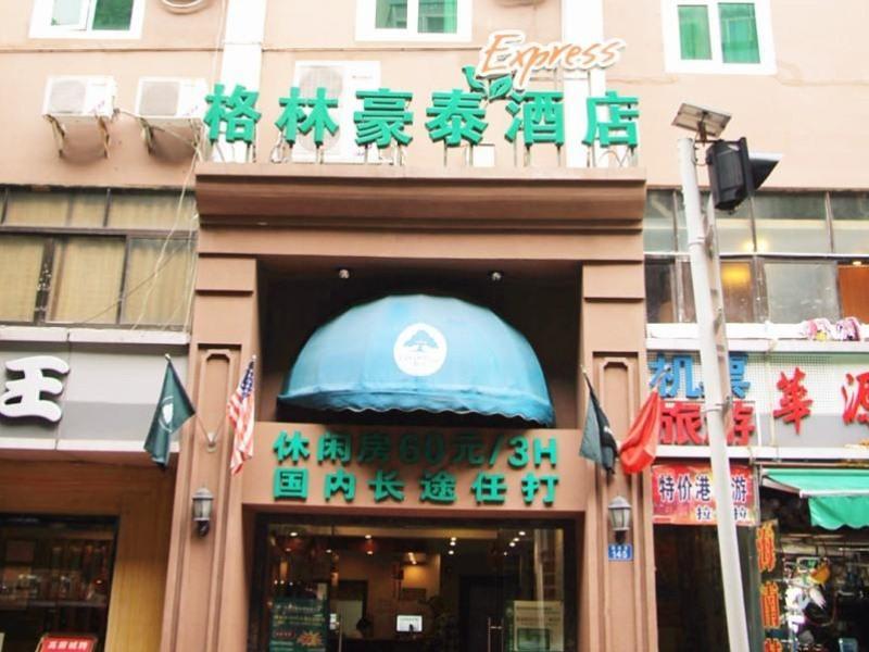 Greentree Inn Guangdong Shenzhen Huaqiangbei Express Hotel エクステリア 写真